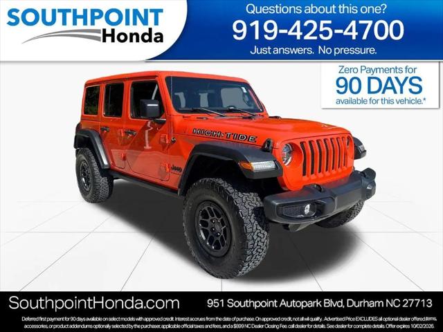 2023 Jeep Wrangler 4-Door High Tide 4x4 for sale in Durham, NC