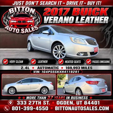 2017 Buick Verano Leather Group for sale in OGDEN, UT