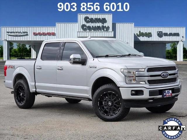 2018 Ford F-150 Platinum for sale in Pittsburg, TX