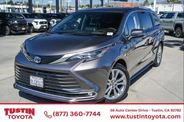 2024 Toyota Sienna Platinum for sale in Tustin, CA