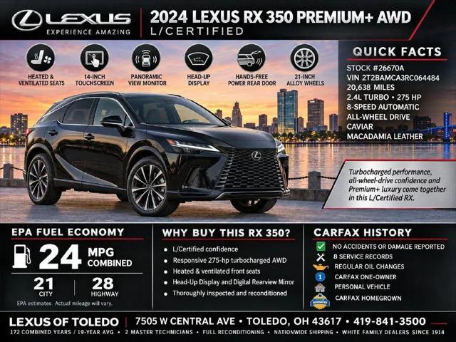 2024 Lexus RX 350 Premium Plus for sale in Toledo, OH