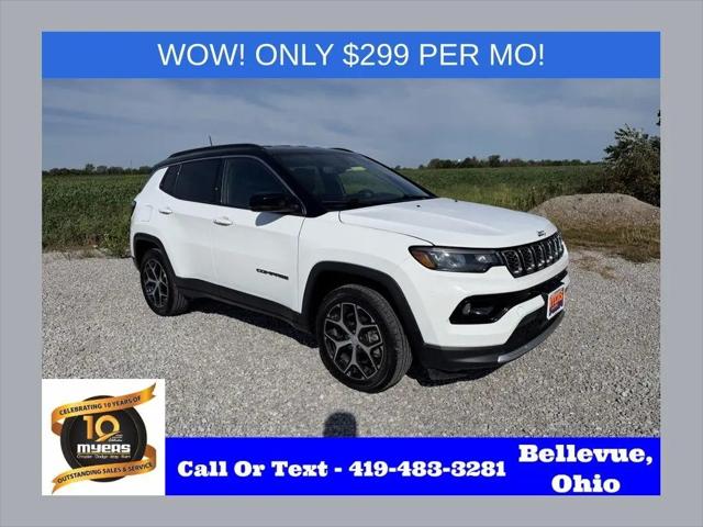 2024 Jeep Compass Limited 4x4 for sale in Bellevue, OH