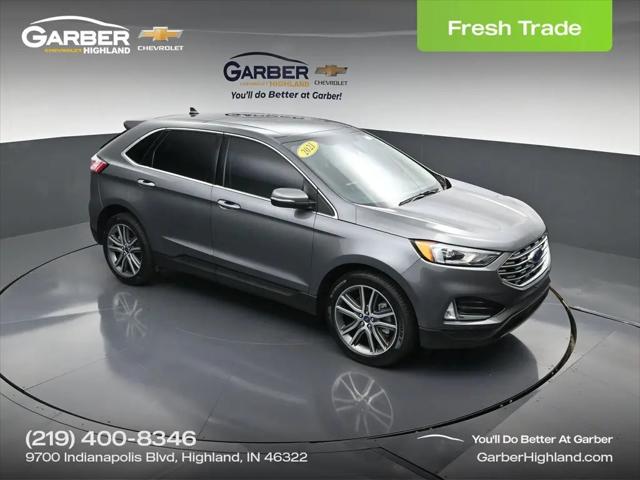 2021 Ford Edge Titanium for sale in Highland, IN
