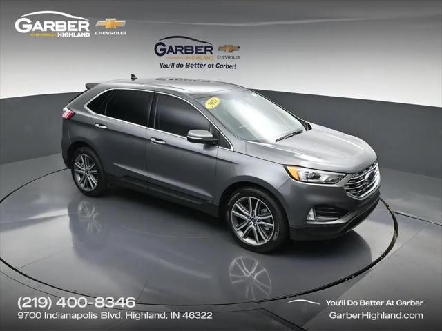 2021 Ford Edge Titanium for sale in Highland, IN