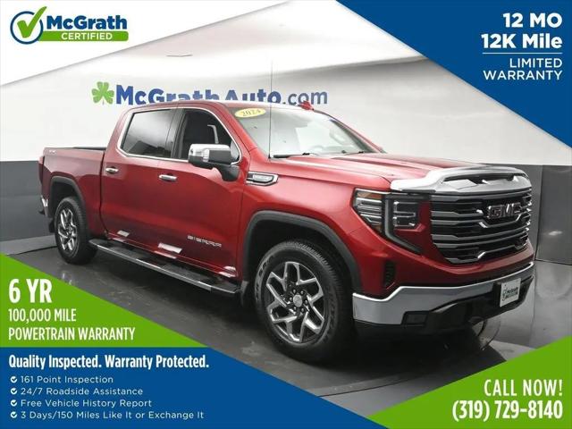 2024 GMC Sierra 1500 4WD Crew Cab Short Box SLT for sale in Cedar Rapids, IA