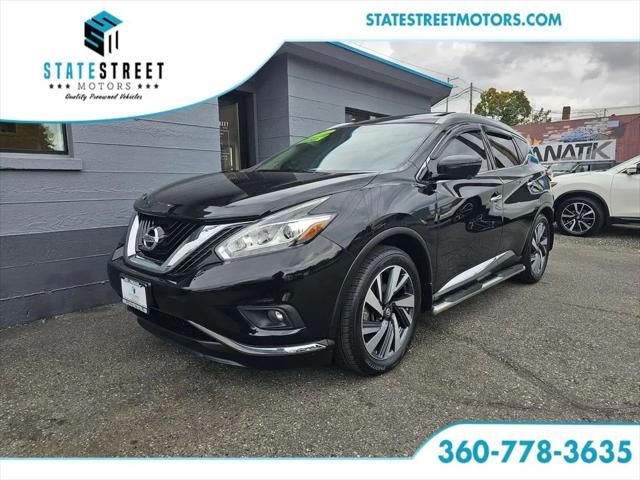 2017 Nissan Murano Platinum for sale in Bellingham, WA