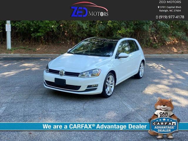 2015 Volkswagen Golf TSI SEL 4-Door for sale in Raleigh, NC