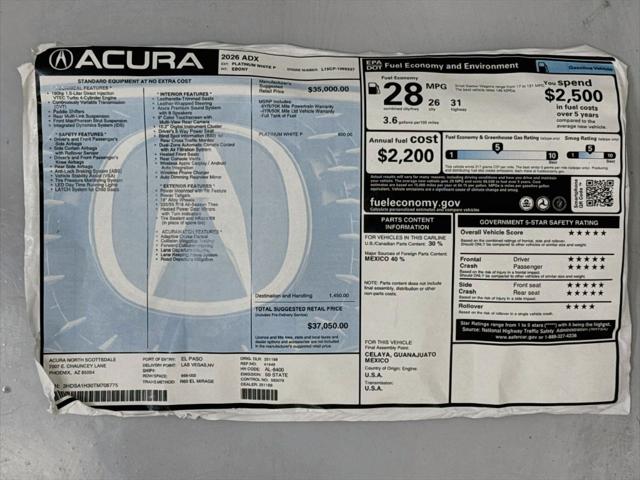 2026 Acura ADX Base