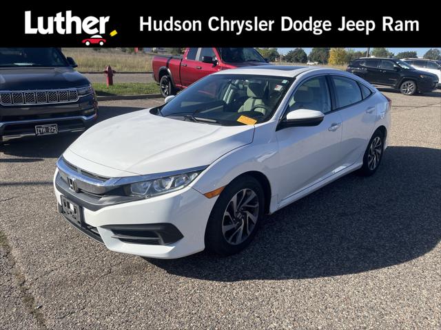 2017 Honda Civic EX for sale in Hudson, WI