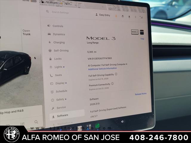 2026 Tesla Model 3 Premium Rear-Wheel Drive
