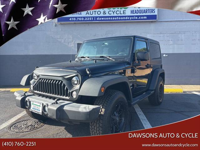 2017 Jeep Wrangler Sport 4x4 for sale in Glen Burnie, MD