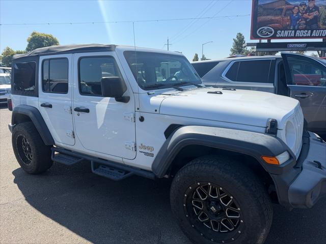 2018 Jeep Wrangler Unlimited Sport S 4x4 for sale in Santa Rosa, CA