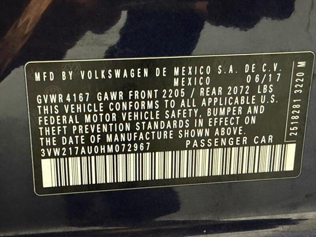 2017 Volkswagen Golf TSI Wolfsburg Edition 4-Door