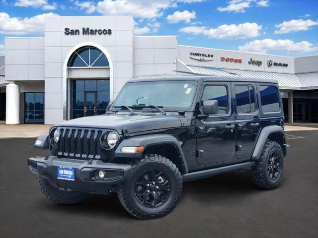 2022 Jeep Wrangler Unlimited Willys Sport 4x4 for sale in San Marcos, TX