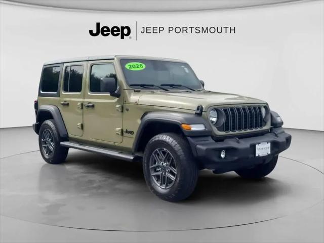 2026 Jeep Wrangler 4-Door Sport S 4x4 for sale in Portsmouth, NH