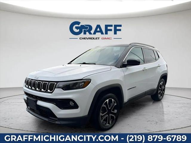2023 Jeep Compass Limited 4x4 for sale in Michigan City, IN