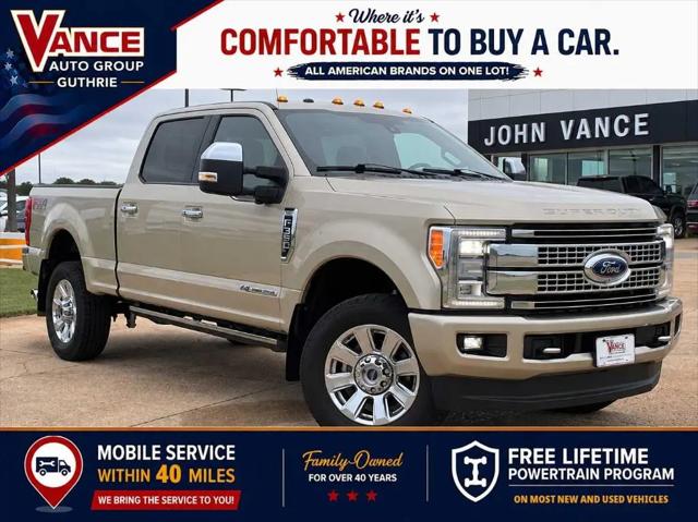 2017 Ford F-350 Platinum for sale in Guthrie, OK
