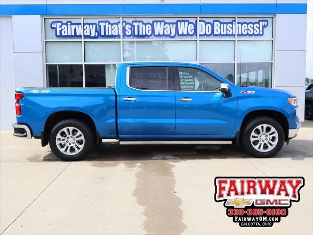 2022 Chevrolet Silverado 1500 4WD Crew Cab Short Bed LTZ for sale in Calcutta, OH