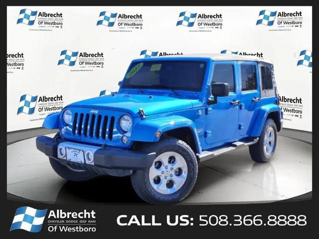 2015 Jeep Wrangler Unlimited Sahara for sale in Westborough, MA