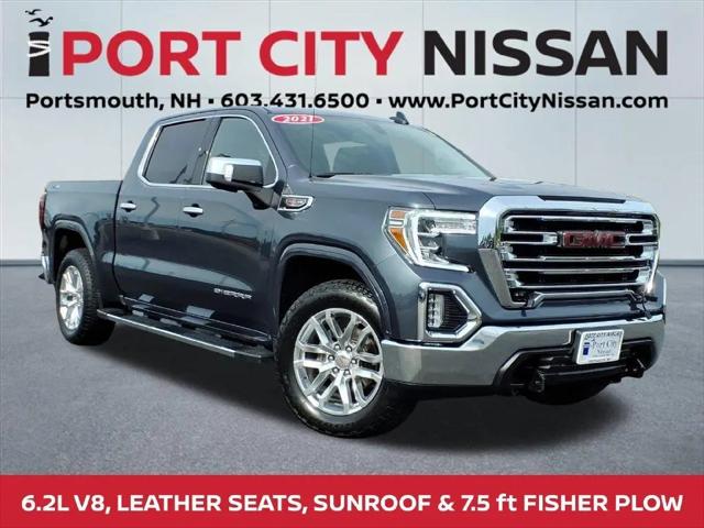 2021 GMC Sierra 1500 4WD Crew Cab Short Box SLT for sale in Portsmouth, NH