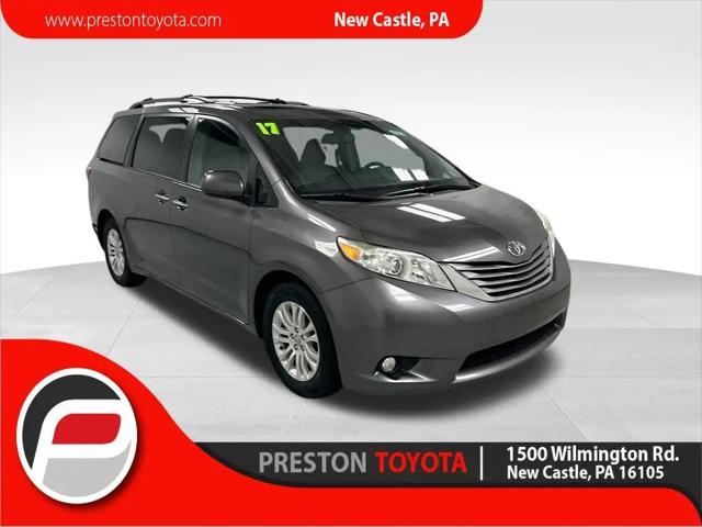 2017 Toyota Sienna XLE 8 Passenger for sale in New Castle, PA