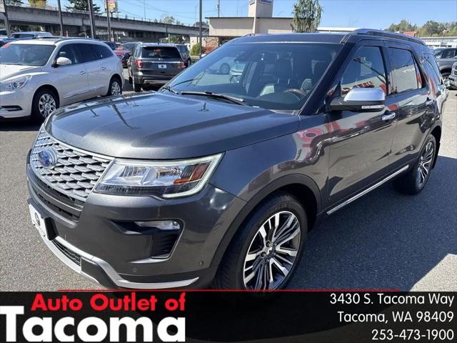2018 Ford Explorer Platinum for sale in Tacoma, WA