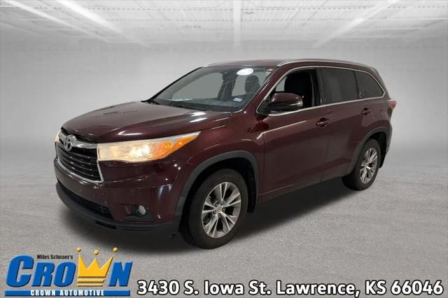 2014 Toyota Highlander XLE V6 for sale in Lawrence, KS