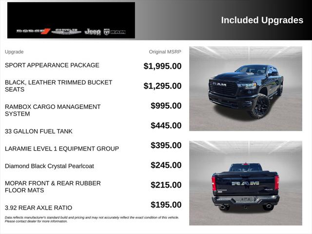 2025 Ram 1500 Laramie Crew Cab 4x4 57 Box