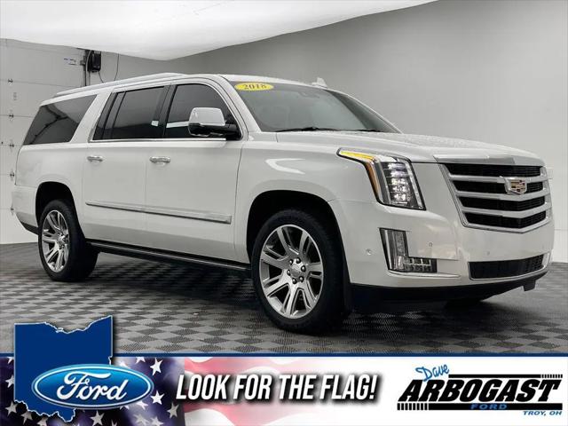 2018 Cadillac Escalade ESV for sale near Troy, OH