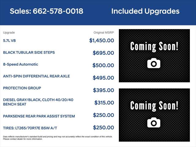 2020 Ram 1500 Tradesman Crew Cab 4x4 57 Box