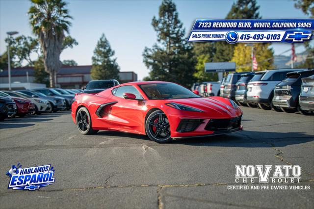 2020 Chevrolet Corvette Stingray RWD Coupe 3LT for sale in Novato, CA