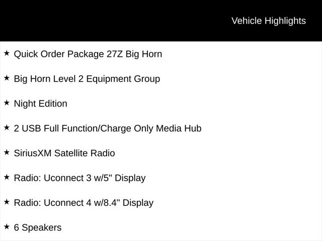 2020 Ram 1500 Big Horn Crew Cab 4x4 57 Box