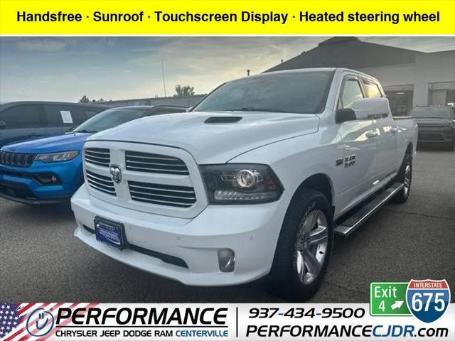 2017 Ram 1500 Sport Crew Cab 4x4 64 Box for sale in Centerville, OH