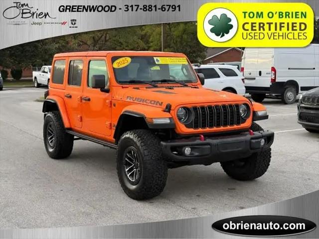 2025 Jeep Wrangler 4-Door Rubicon 4x4 for sale in Greenwood, IN