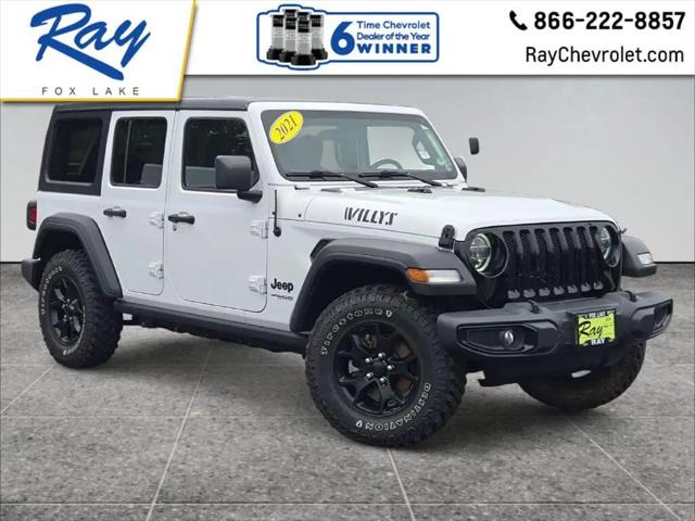 2021 Jeep Wrangler Unlimited Willys for sale in Fox Lake, IL