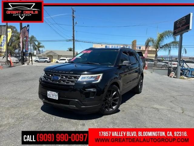 2018 Ford Explorer XLT for sale in BLOOMINGTON, CA