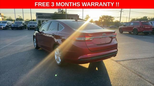 2018 Ford Fusion SE