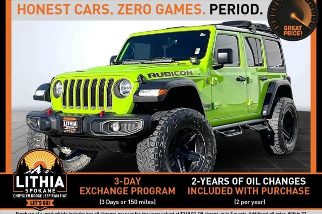 2021 Jeep Wrangler Unlimited Rubicon for sale in Spokane, WA