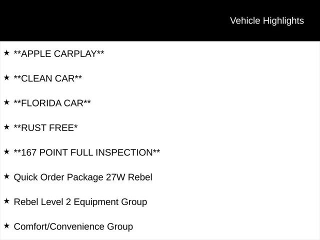 2021 Ram 1500 Rebel Crew Cab 4x4 57 Box