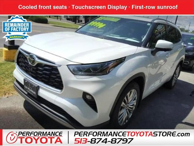 2023 Toyota Highlander Platinum for sale near Fairfield, OH