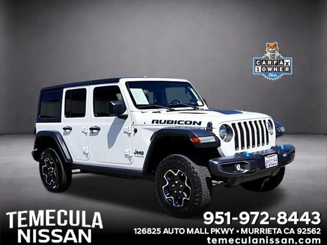 2021 Jeep Wrangler 4xe Unlimited Rubicon 4x4 for sale in Murrieta, CA