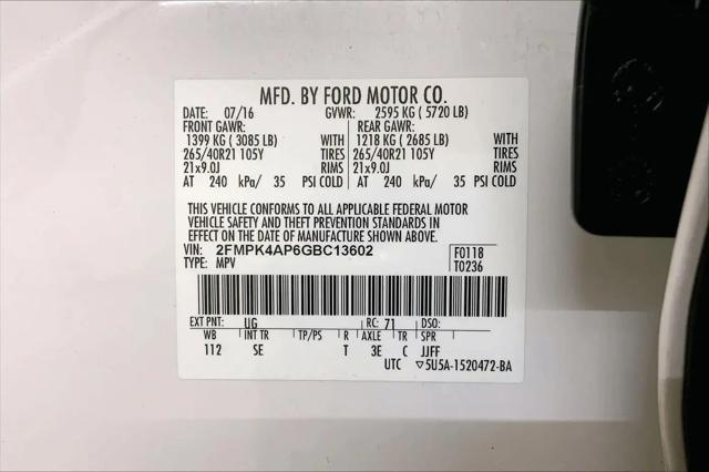 2016 Ford Edge Sport