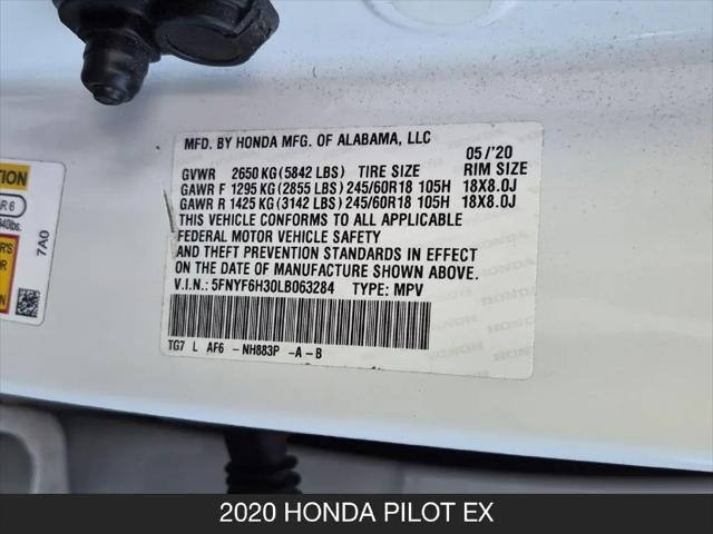 2020 Honda Pilot AWD EX