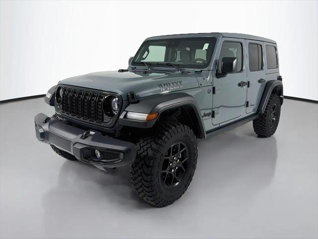2024 Jeep Wrangler 4-Door Willys 4x4 for sale in Charltotte, NC