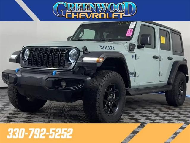2024 Jeep Wrangler 4xe Willys 4xe for sale in Youngstown, OH