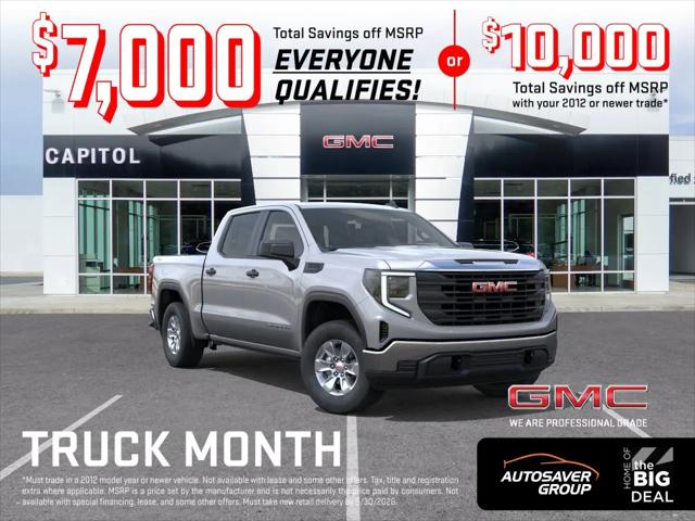 2026 GMC Sierra 1500 Crew Cab, Short Bed, Pro, 4WD for sale in Berlin, VT