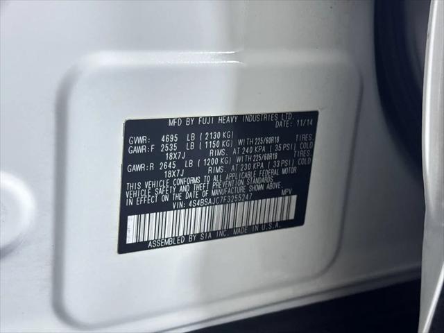 2015 Subaru Outback 2.5i Limited