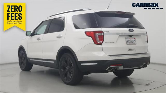 2018 Ford Explorer Platinum
