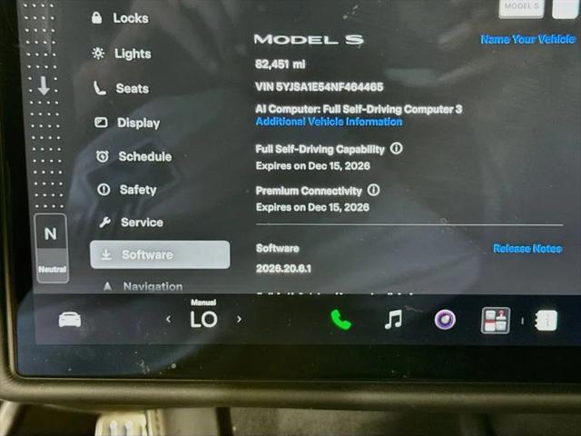 2022 Tesla Model S Dual Motor All-Wheel Drive