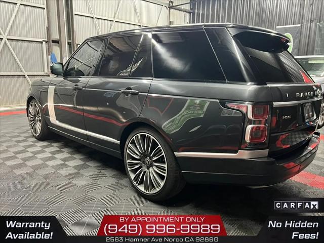 2019 Land Rover Range Rover 3.0L V6 Supercharged HSE